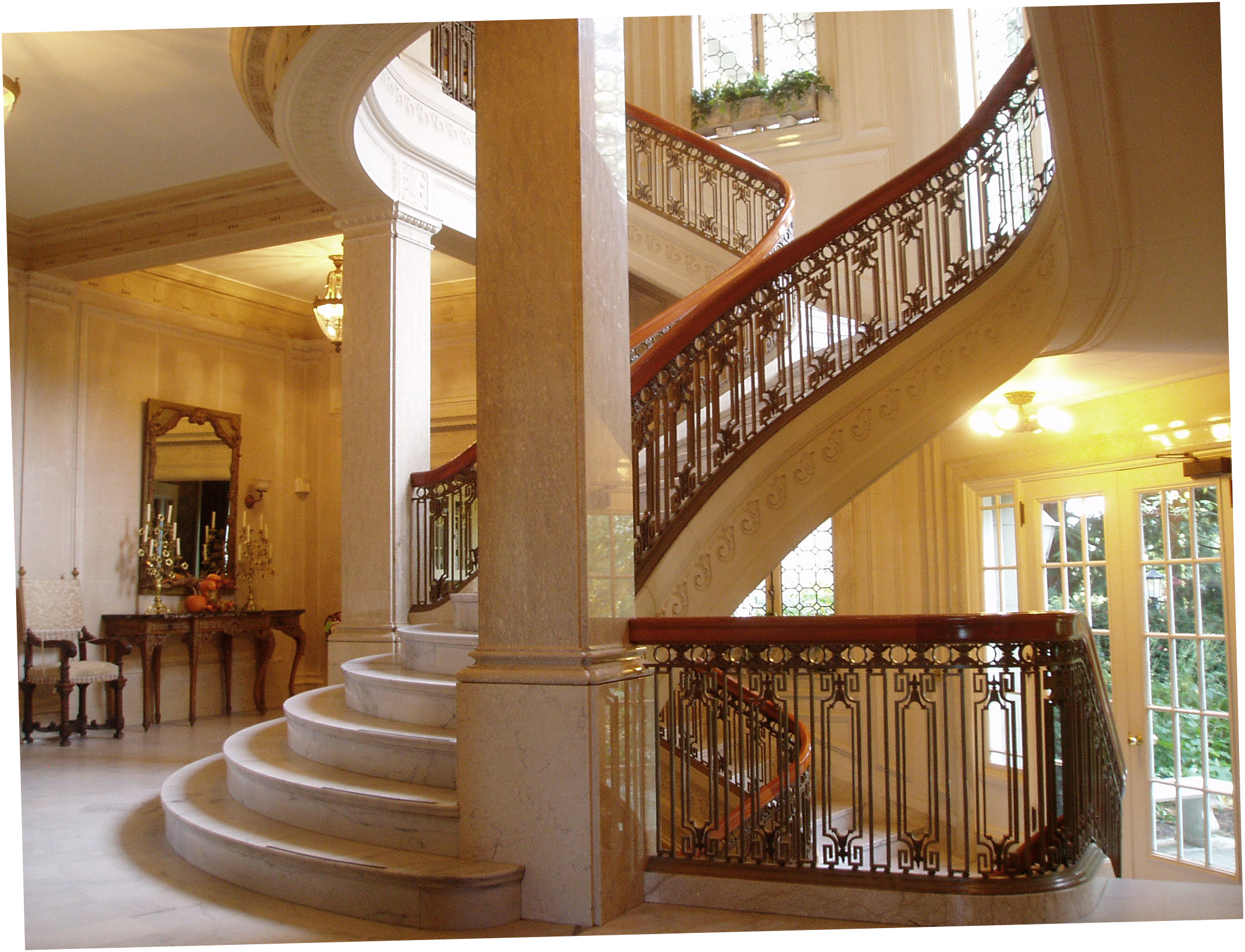 Staircase 6 Michael Henley Pittock Mansion