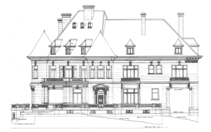 Pittock Mansion Blueprint