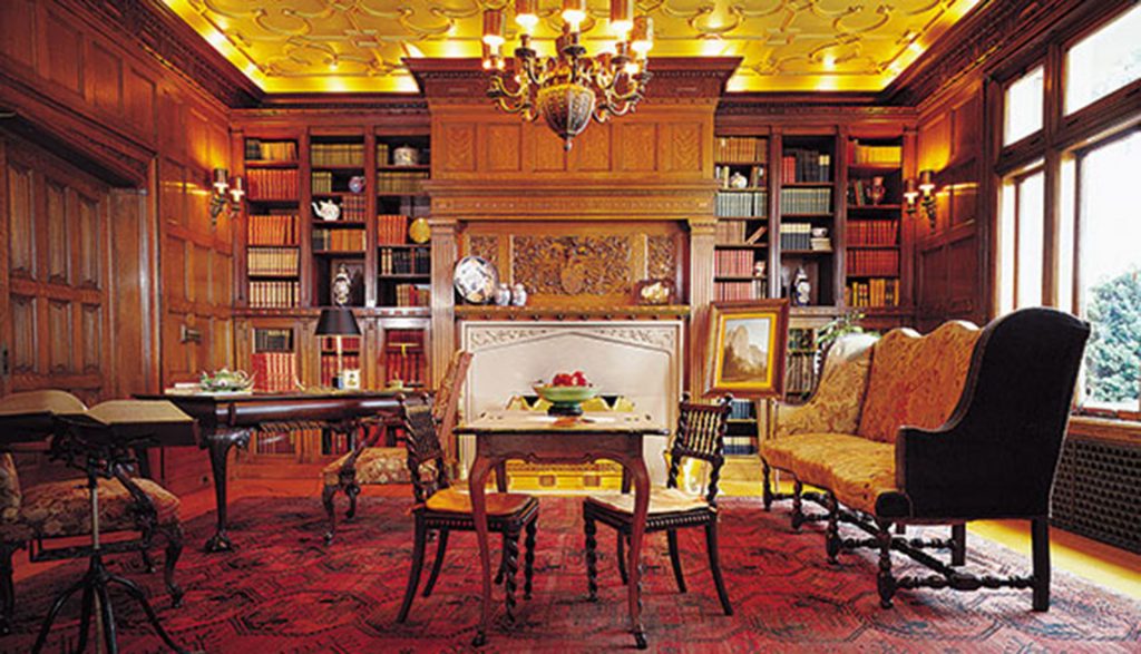 Pittock Mansion's Library
